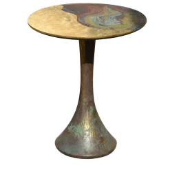 Cupioli Side Tables<Opera' Tall Polychrome Metal Side Table