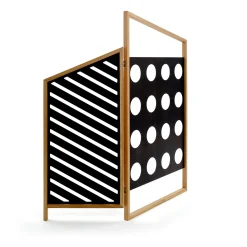 Colé Room Dividers<Opto Folding Screen Room Divider - Black