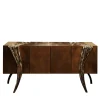 Sergio Villa Sideboards Buffets<Opus Chocolate Sideboard by Carlo Rampazzi