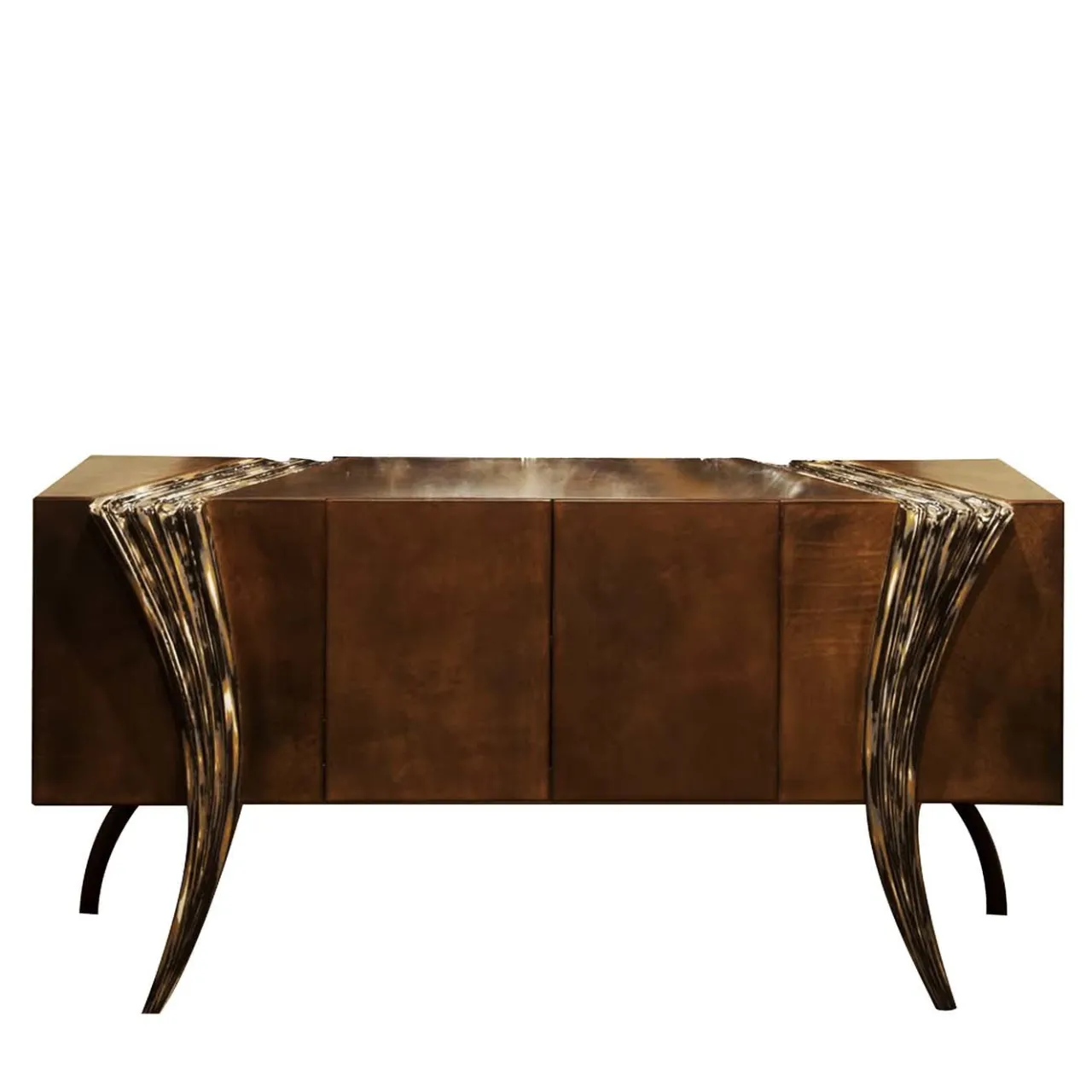 Sergio Villa Sideboards Buffets<Opus Chocolate Sideboard by Carlo Rampazzi