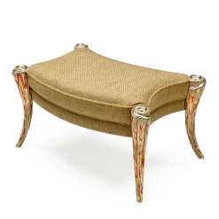 Sergio Villa Ottomans & Poufs<Opus Crazy Glass by Carlo Rampazzi