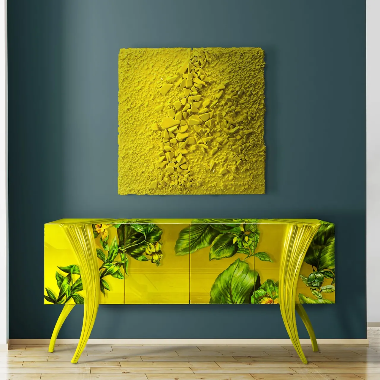 Sergio Villa Sideboards Buffets<Opus Futura Botanic Sideboard by Carlo Rampazzi