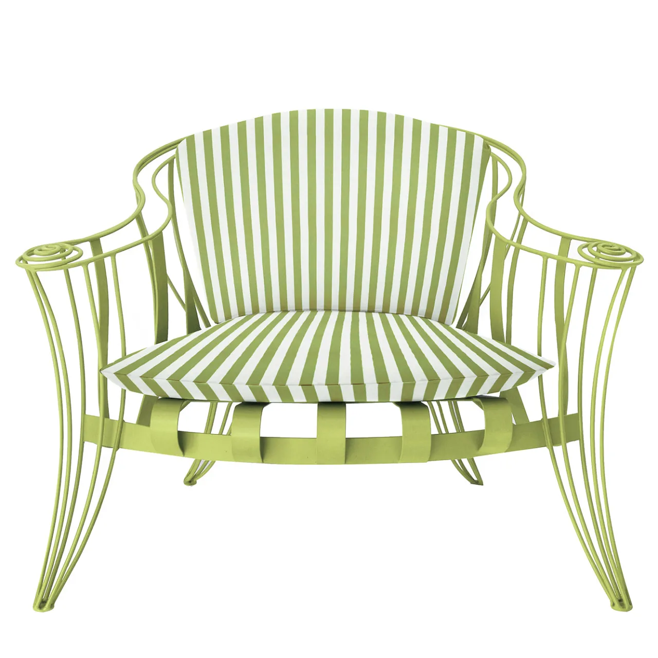 Sergio Villa Outdoor Armchairs<Opus Garden La Dolce Vita Pistachio Armchair