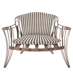 Sergio Villa Outdoor Armchairs<Opus Garden La Dolce Vita Espresso Armchair