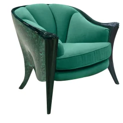 Sergio Villa Armchairs<Opus Malachite Armchair By Carlo Rampazzi