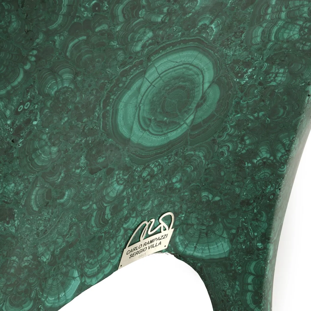 Sergio Villa Armchairs<Opus Malachite Armchair By Carlo Rampazzi