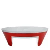 Sergio Villa Coffee Tables<Opus Red Coffee Table with Swivel Top by Carlo Rampazzi