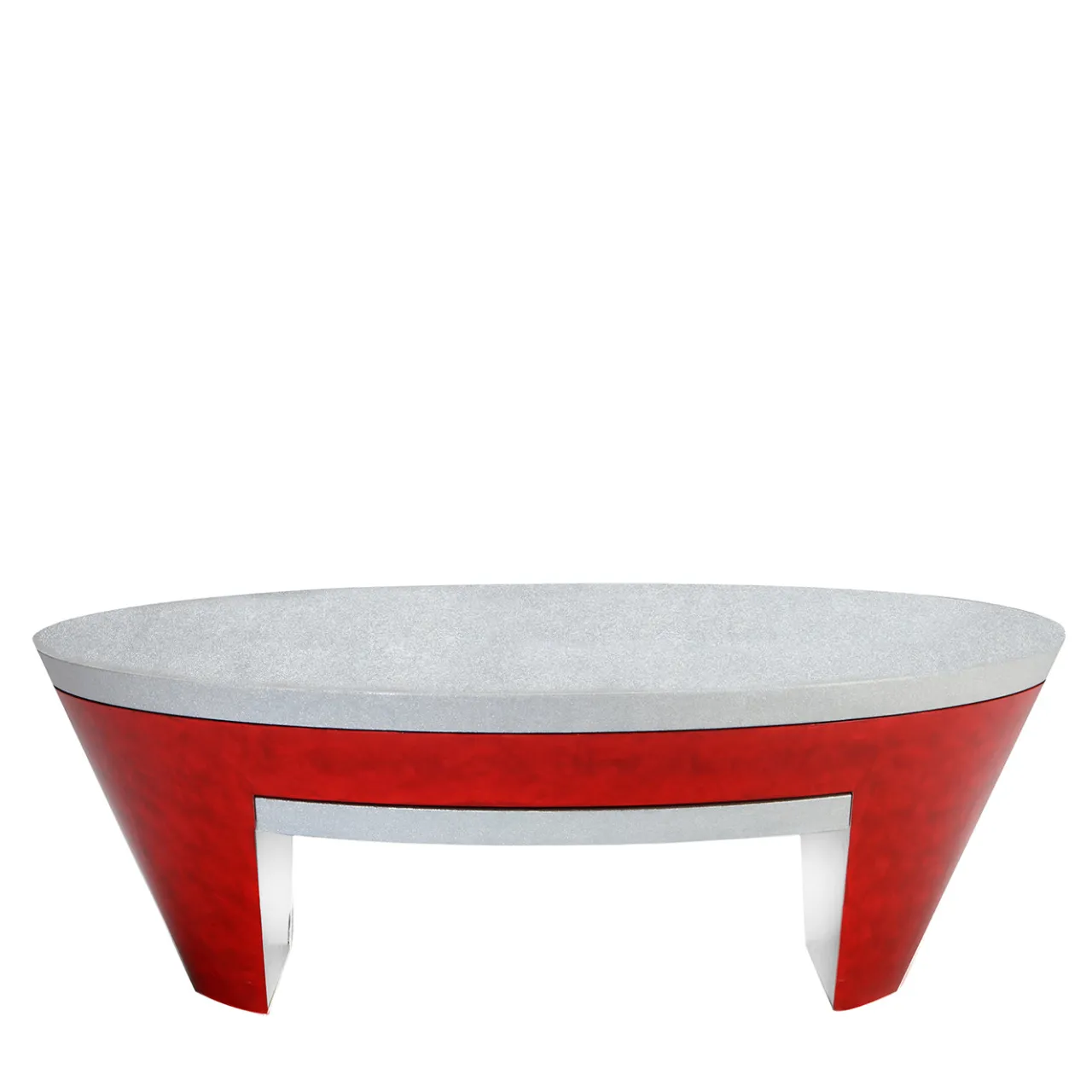 Sergio Villa Coffee Tables<Opus Red Coffee Table with Swivel Top by Carlo Rampazzi