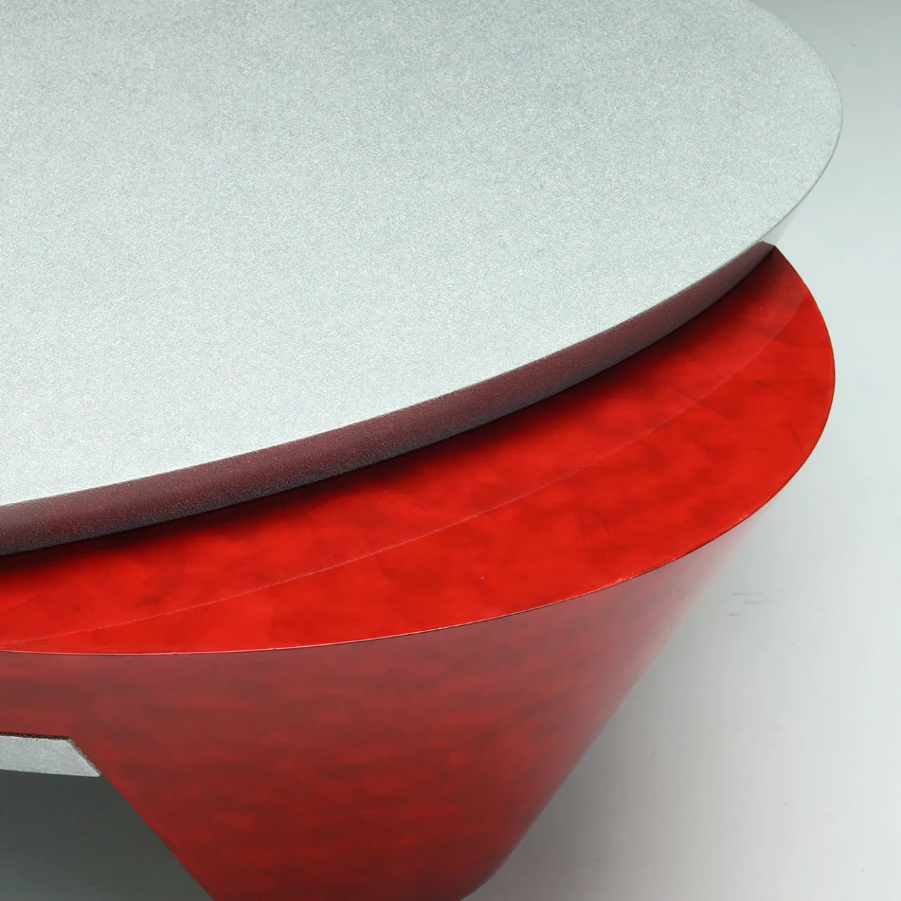 Sergio Villa Coffee Tables<Opus Red Coffee Table with Swivel Top by Carlo Rampazzi