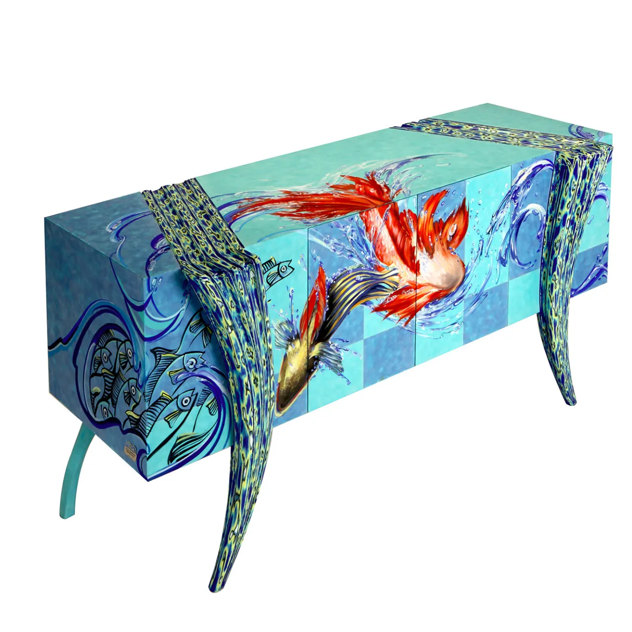 Sergio Villa Sideboards Buffets<Opus Summer Sideboard by Carlo Rampazzi