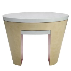 Sergio Villa Side Tables<Opus Venetian Stucco Side Table by Carlo Rampazzi