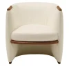 Giorgetti Armchairs<Opus White Armchair
