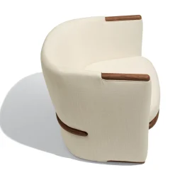 Giorgetti Armchairs<Opus White Armchair
