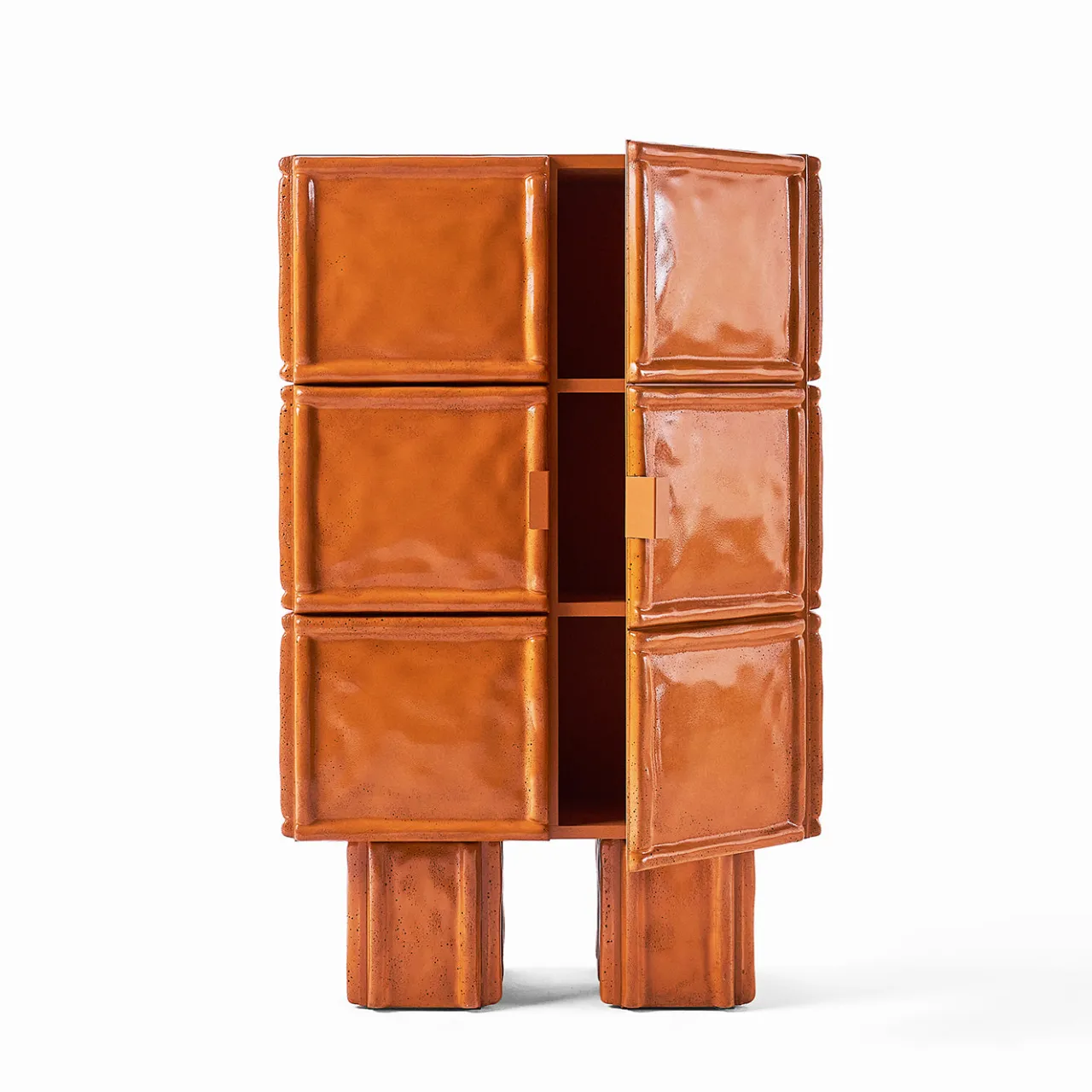Cimento Cabinets<Orange Riva Cabinet by Patricia Urquiola