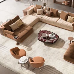 CPRN Homood Lounge Chairs<Orange Swivel Chair