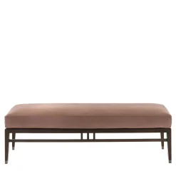 Alivar Ottomans & Poufs<Oriental Antiqued-Pink Bench by Giuseppe Bavuso
