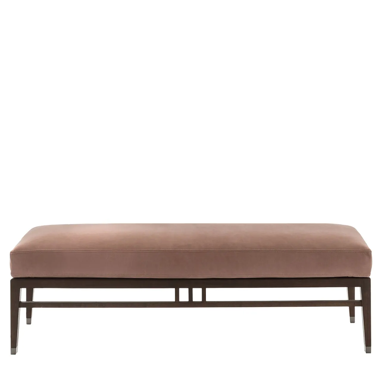 Alivar Ottomans & Poufs<Oriental Antiqued-Pink Bench by Giuseppe Bavuso
