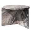 Secolo Side Tables<Origin Round Arabescato Orobico Marble Side Table by Artefatto Design Studio