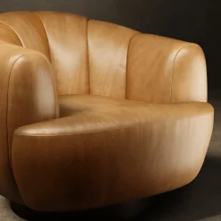 Giopagani Armchairs<Ornella Leather Armchair