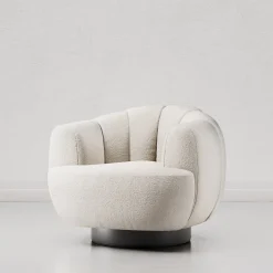 Giopagani Armchairs<Ornella White Armchair