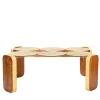 Davide Palardi Coffee Tables<Oromare Gold Lava Stone Coffee Table