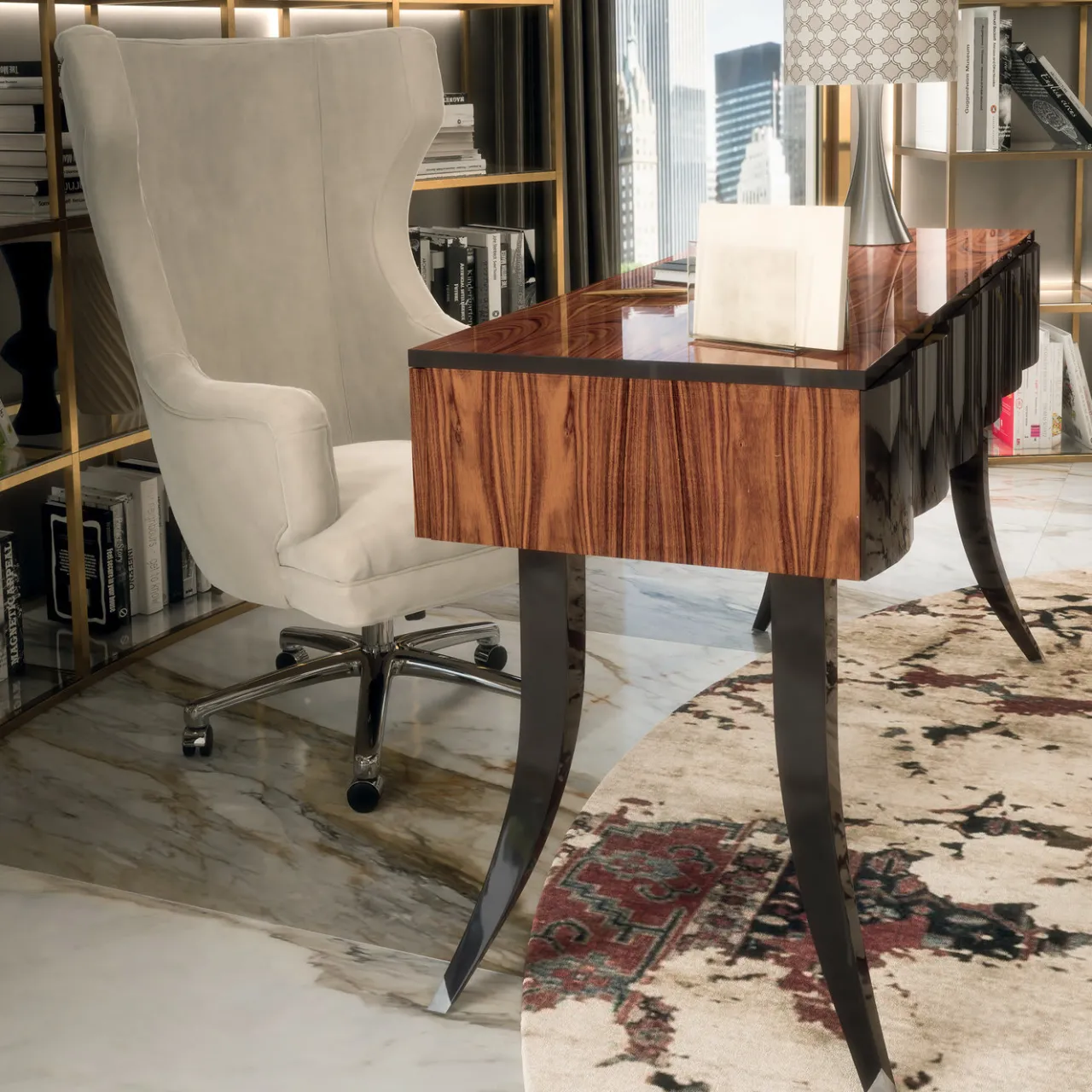 Guerra Vanni Office Chairs<Oscar Swivel Armchair