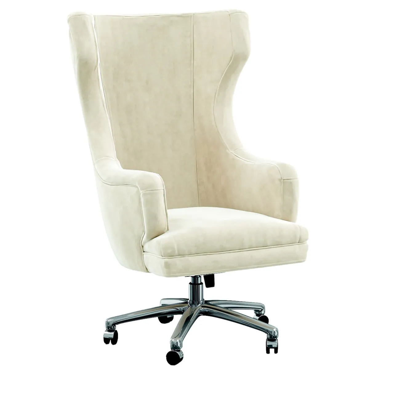 Guerra Vanni Office Chairs<Oscar White Swivel Armchair