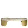 Encore Italia Coffee Tables<Osiris Oval Gold Coffee Table