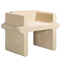 Giobagnara Stools<Ossicle Beige Leather Stool N. 2