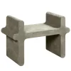 Giobagnara Stools<Ossicle Green Leather Stool N. 1