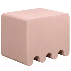 Giobagnara Stools<Ossicle Pink Leather Stool