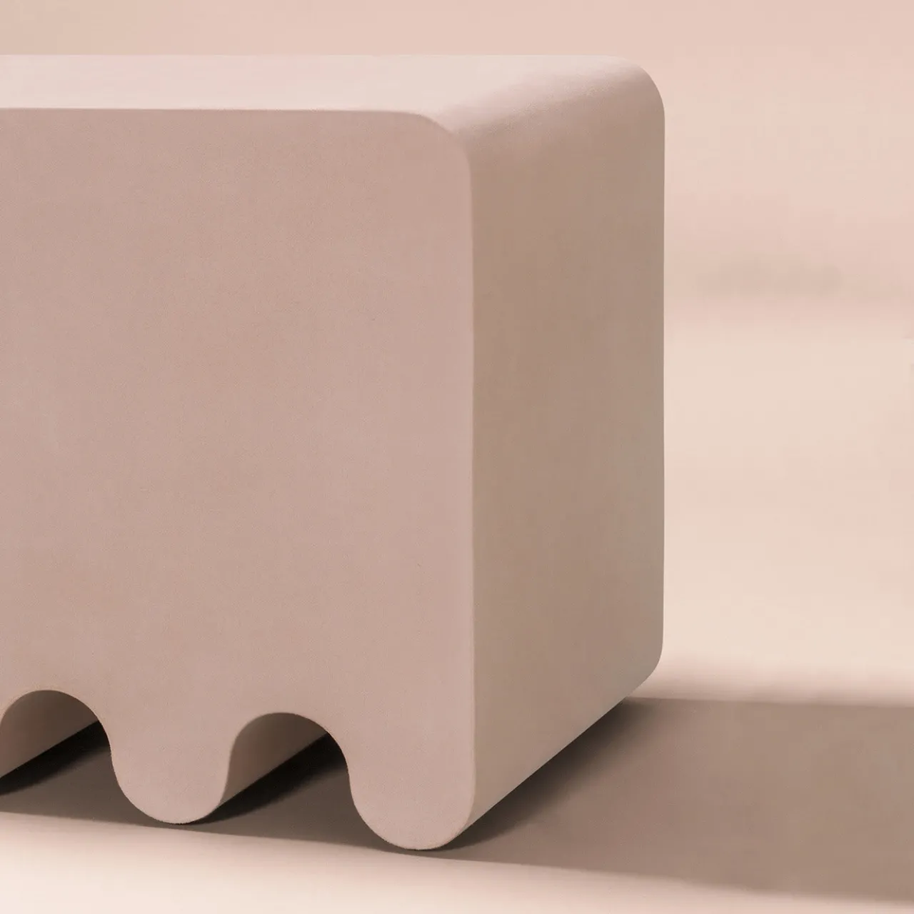 Giobagnara Stools<Ossicle Pink Leather Stool