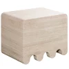 Giobagnara Stools<Ossicle White Travertine Stool