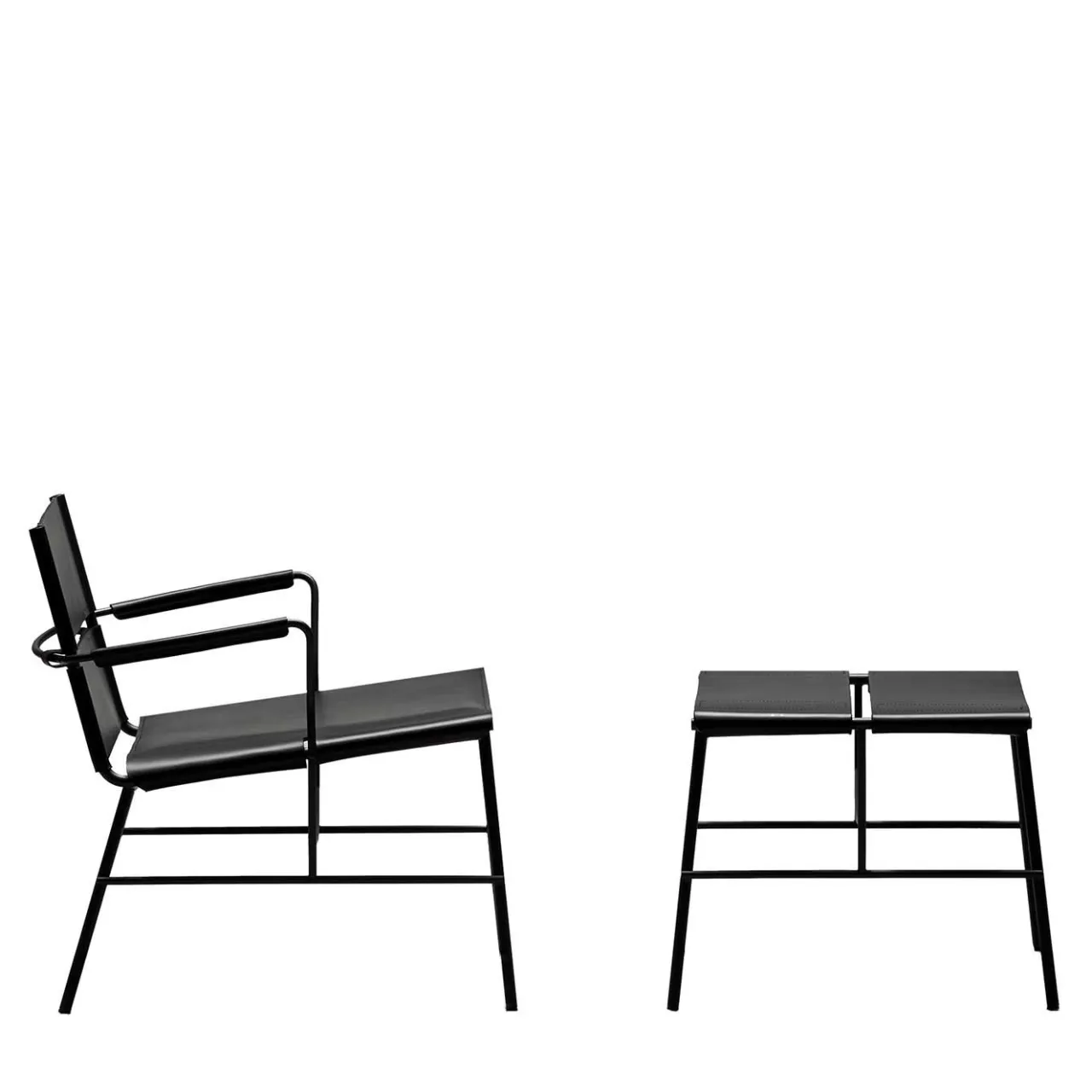 Da A Lounge Chairs<Otran Lounge Armchair and Pouf
