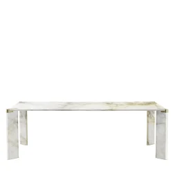 Ghidini 1961 Dining Tables<Ottanta Rectangular Calacatta Gold Dining Table by L. Bozzoli