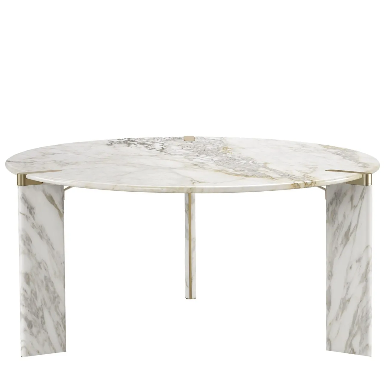Ghidini 1961 Dining Tables<Ottanta Round White Dining Table by Lorenza Bozzoli