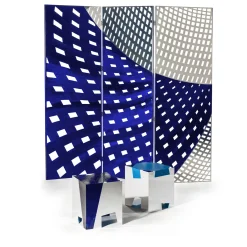 altreforme Room Dividers<Otto Blu Di Prussia Separè by Doriana & Massimiliano Fuksas