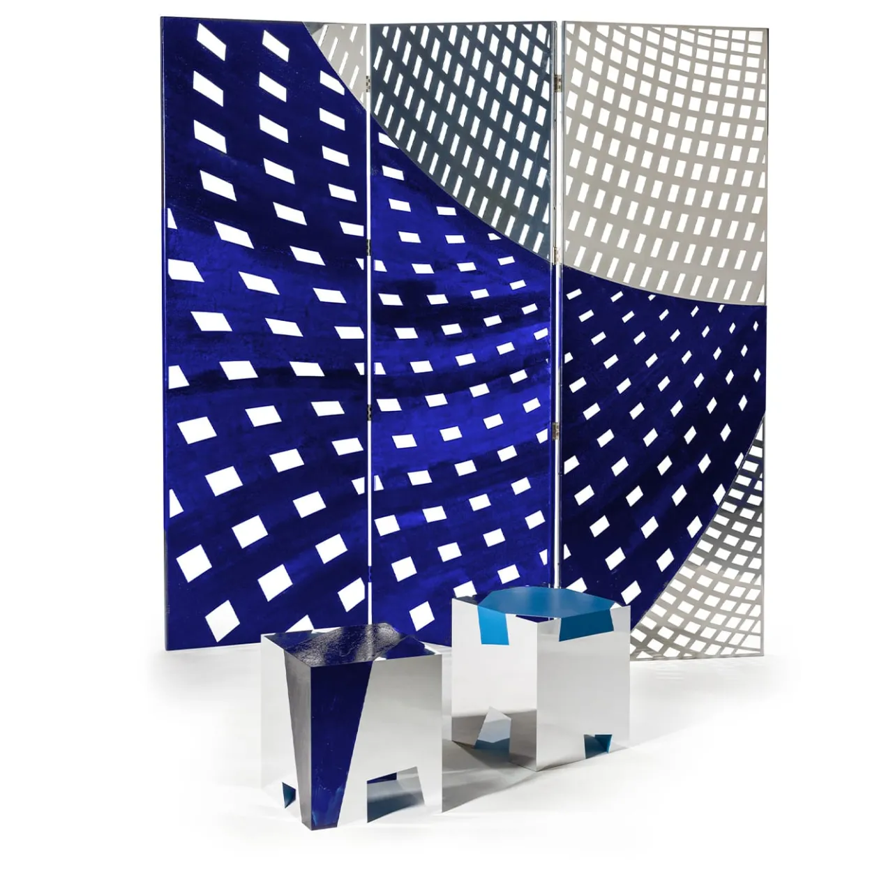 altreforme Room Dividers<Otto Blu Di Prussia Separè by Doriana & Massimiliano Fuksas