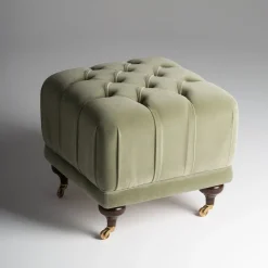 Mantellassi 1926 Ottomans & Poufs<Ottoman small capitonnè pouf