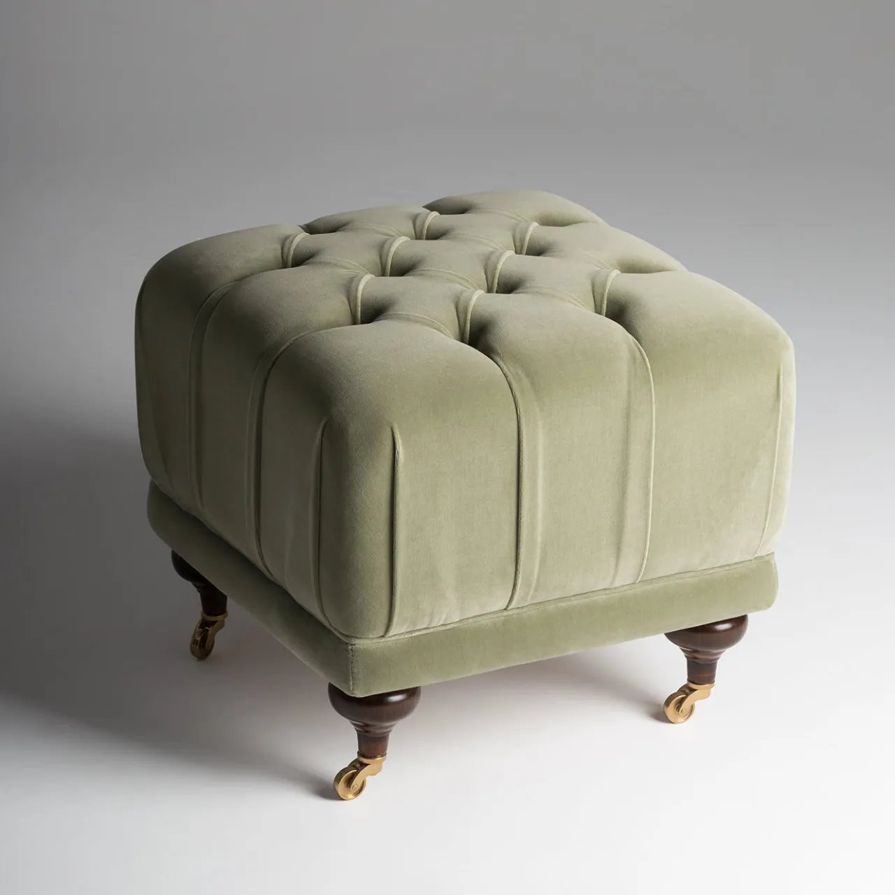 Mantellassi 1926 Ottomans & Poufs<Ottoman small capitonnè pouf