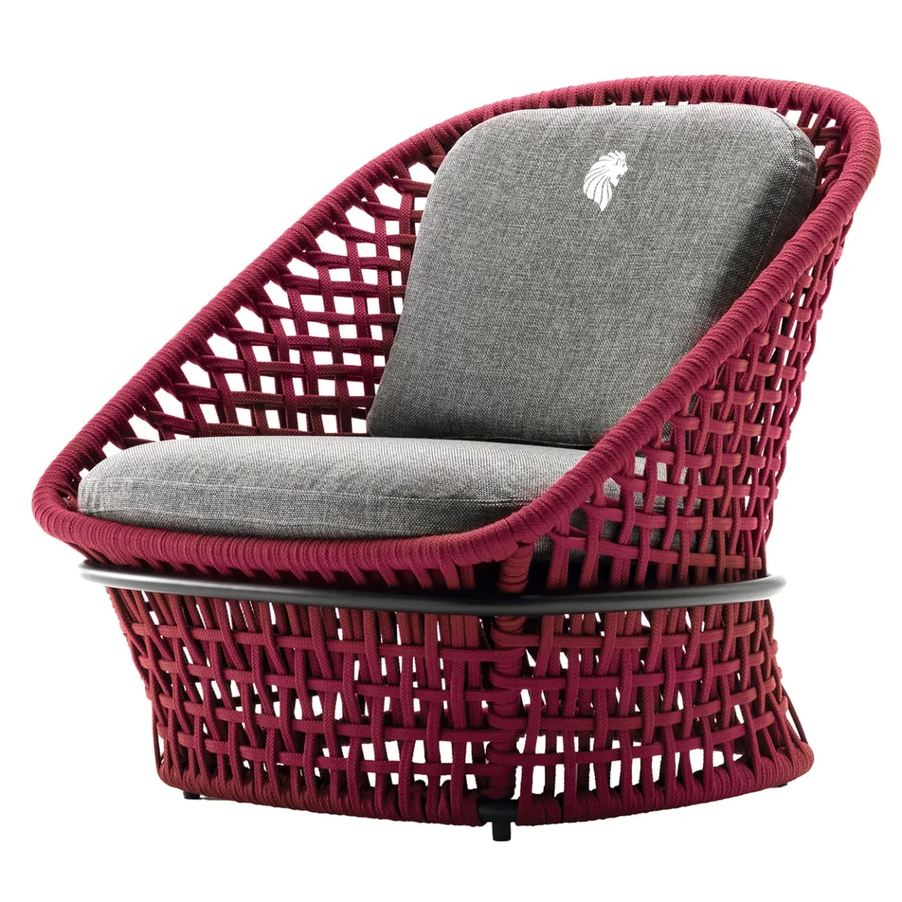 Giorgio Collection Outdoor Chairs & Stools<Outdoor Amaranth Occasional fabric Chair