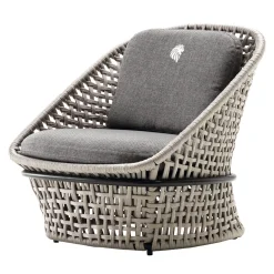 Giorgio Collection Outdoor Chairs & Stools<Outdoor Gray Occasional fabric Chair