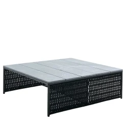 Giorgio Collection Outdoor Coffee Tables<Outdoor Square Cocktail Table With Stone Top