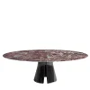CPRN Homood Dining Tables<Oval Red Marble Dining Table
