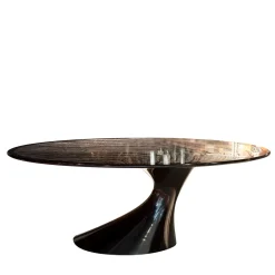 Annibale Colombo Dining Tables<Ovale Bend Black Table