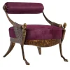 Mantellassi 1926 Lounge Chairs<Over purple leather armchair