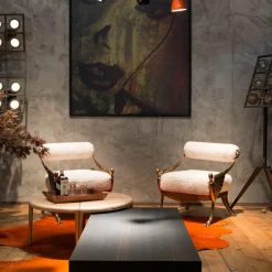 Mantellassi 1926 Lounge Chairs<Over white armchair