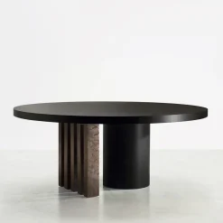 Somaschini Dining Tables<Ozark Round Table by Dainelli Studio