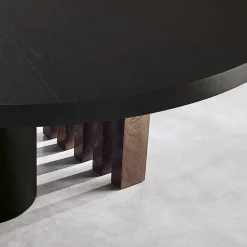 Somaschini Dining Tables<Ozark Round Table by Dainelli Studio
