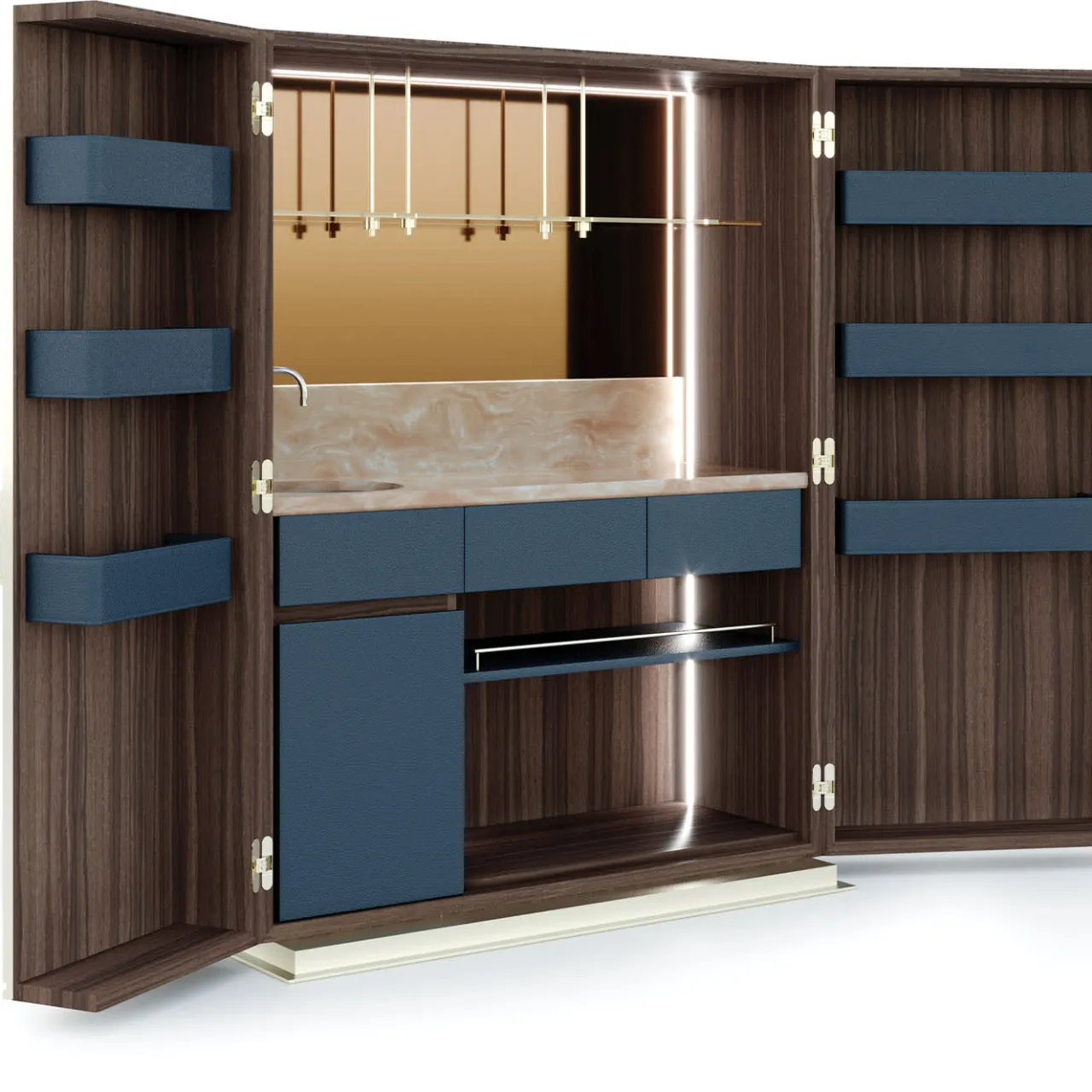 Inedito / Asnaghi Bar Cabinets<Page Bar Cabinet